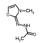 CAS#: 753028-17-0, N'-[(2E)-3-Methyl-1,3-oxazol-2(3H)-ylidene]acetohydrazide