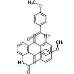 CAS#: 75311-81-8, N,N'-(9,10-Dioxo-9,10-dihydroanthracene-1,5-diyl)bis(4-methoxybenzamide)