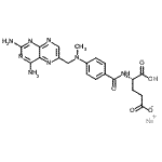 CAS 登录号：7532-04-9， 钠(2S)-4-羧基-2-[(4-{[(2,4-二氨基-6-蝶啶基)甲基](甲基)氨基}苯甲酰基)氨基]丁酸酯