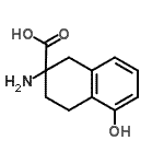 CAS#: 753387-72-3, 2-Amino-5-hydroxy-1,2,3,4-tetrahydro-2-naphthalenecarboxylic acid