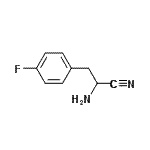 CAS#: 753414-47-0, 2-Amino-3-(4-fluorophenyl)propanenitrile