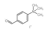 CAS 登录号：7541-76-6， 4-甲酰基-N,N,N-三甲基苯铵碘化物