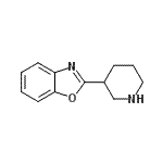 CAS 登录号：754126-86-8， 2-(3-哌啶基)-1,3-苯并恶唑