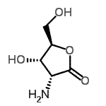 CAS#: 754149-05-8, (3R,4S,5R)-3-Amino-4-hydroxy-5-(hydroxymethyl)dihydro-2(3H)-furanone