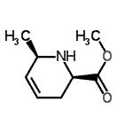 CAS#: 754151-74-1, Methyl (2R,6R)-6-methyl-1,2,3,6-tetrahydro-2-pyridinecarboxylate