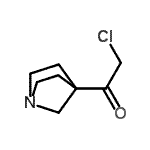CAS#: 754153-62-3, 1-(1-Azabicyclo[2.2.1]hept-4-yl)-2-chloroethanone