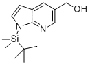 CAS#: 754214-45-4, 1-[(1,1-Dimethylethyl)Dimethylsilyl]-1H-Pyrrolo[2,3-b]Pyridine-5-Methanol