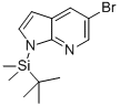 CAS#: 754214-54-5, 5-Bromo-1-[(1,1-Dimethylethyl)Dimethylsilyl]-1H-Pyrrolo[2,3-b]Pyridine