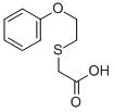 CAS 登录号：75434-70-7， 2-[(2-苯氧基乙基)硫代]乙酸