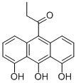 CAS 登录号：75464-10-7， 1,8-二羟基-10-丙酰-10H-蒽-9-酮