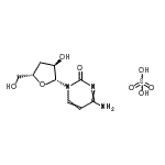 CAS#: 75489-87-1, 3'-Deoxycytidine sulfate (1:1)