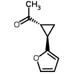 CAS#: 75491-25-7, 1-[(1R,2R)-2-(2-Furyl)cyclopropyl]ethanone