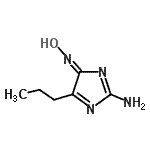 CAS 登录号：754917-80-1， 4-(羟基亚胺)-5-丙基-4H-咪唑-2-胺