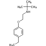 CAS 登录号：754972-27-5， N-[2-(4-乙基苯氧基)乙基]-2-甲基-2-丙胺