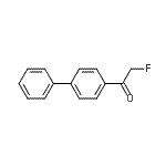 CAS 登录号：75524-55-9， 1-(4-联苯基)-2-氟乙酮