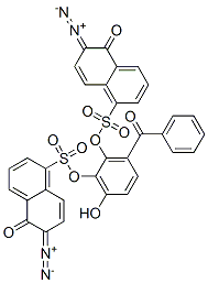 CAS#: 75578-77-7, 5-[6-(Benzoyl)-2-(6-Diazonio-5-Oxidonaphthalen-1-Yl)Sulfonyloxy-3-Hydroxyphenoxy]Sulfonyl-2-Diazonionaphthalen-1-Olate