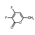 CAS 登录号：75599-88-1， 3,4-二氟-6-甲基-2H-吡喃-2-酮