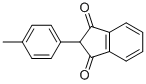 CAS 登录号：7561-48-0， 2-(4-甲基苯基)-1H-茚-1,3(2H)-二酮