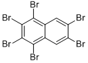 CAS#: 75625-24-0, 1,2,3,4,6,7-Hexabromonaphthalene