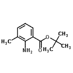 CAS#: 756500-12-6, 2-Methyl-2-propanyl 2-amino-3-methylbenzoate
