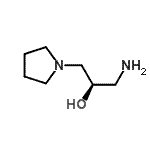 CAS 登录号：756521-06-9， (2R)-1-氨基-3-(1-吡咯烷基)-2-丙醇