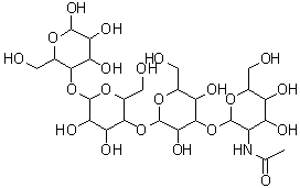 CAS#: 75660-79-6, 2-Acetamido-2-deoxyhexopyranosyl-(1->3)hexopyranosyl-(1->4)hexopyranosyl-(1->4)hexopyranose