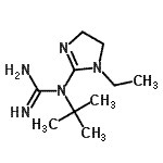 CAS#: 756758-42-6, 1-(1-Ethyl-4,5-dihydro-1H-imidazol-2-yl)-1-(2-methyl-2-propanyl)guanidine