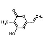 CAS#: 756826-43-4, 4-Hydroxy-5-methyl-2-vinyl-6H-1,3-oxazin-6-one