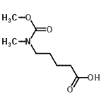 CAS#: 756874-12-1, 5-(methoxycarbonyl-methyl-amino)pentanoic acid