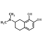 CAS#: 757129-89-8, 7-(Dimethylamino)-5,6,7,8-tetrahydro-1,2-naphthalenediol