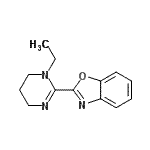 CAS#: 757131-67-2, 2-(1-Ethyl-1,4,5,6-tetrahydro-2-pyrimidinyl)-1,3-benzoxazole