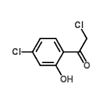 CAS#: 75717-50-9, 2-Chloro-1-(4-chloro-2-hydroxyphenyl)ethanone