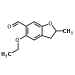 CAS#: 757220-25-0, 5-Ethoxy-2-methyl-2,3-dihydro-1-benzofuran-6-carbaldehyde