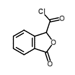 CAS 登录号：75724-95-7， 3-氧代-1,3-二氢-2-苯并呋喃-1-甲酰氯