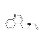 CAS#: 757249-11-9, N-[2-(4-Quinolinyl)ethyl]formamide