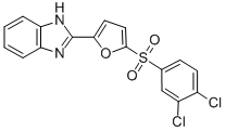 CAS#: 75745-85-6, 2-[5-(3,4-Dichlorophenyl)Sulfonylfuran-2-Yl]-1H-Benzimidazole