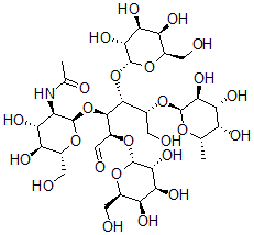 CAS 登录号：7578-25-8， Lacto-N-Fucopentaose I