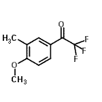 CAS#: 75822-11-6, 2,2,2-Trifluoro-1-(4-methoxy-3-methylphenyl)ethanone
