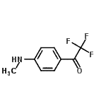 CAS#: 75822-12-7, 2,2,2-Trifluoro-1-[4-(methylamino)phenyl]ethanone