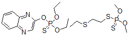 CAS#: 75848-17-8, Phosphorothioic acid, O,O-diethyl O-2-quinoxalinyl ester, mixt. with S-(2-(ethylthio)ethyl) O,O-dimethyl phosphorodithioate