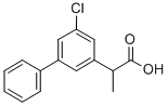 CAS 登录号：75852-57-2， 2-(3-氯-5-苯基苯基)丙酸