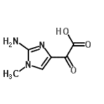CAS 登录号：758642-20-5， (2-氨基-1-甲基-1H-咪唑-4-基)(氧代)乙酸