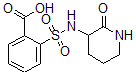 CAS#: 75871-97-5, 2-[(2-Oxopiperidin-3-Yl)Sulfamoyl]Benzoic Acid