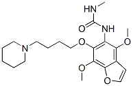 CAS#: 75883-62-4, 1-[4,7-Dimethoxy-6-(4-Piperidin-1-Ylbutoxy)-1-Benzofuran-5-Yl]-3-Methylurea