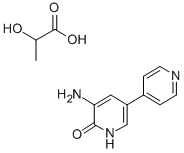CAS 登录号：75898-90-7， 氨力农乳酸盐