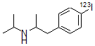 CAS 登录号：75917-92-9， (+-)-4-(碘-123I)-alpha-甲基-N-(1-甲基乙基)-苯乙胺