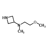 CAS#: 759436-38-9, N-(2-Methoxyethyl)-N-methyl-3-azetidinamine