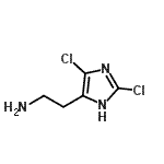 CAS#: 759440-92-1, 2-(2,5-Dichloro-1H-imidazol-4-yl)ethanamine