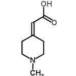 CAS#: 759457-29-9, (1-Methyl-4-piperidinylidene)acetic acid