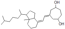 CAS#: 75946-87-1, 6-[(2Z)-2-[7alpha-Methyl-1-(6-Methylheptan-2-Yl)-2,3,3A,5,6,7-Hexahydro-1H-Inden-4-Ylidene]Ethylidene]Cycloheptane-1,4-Diol